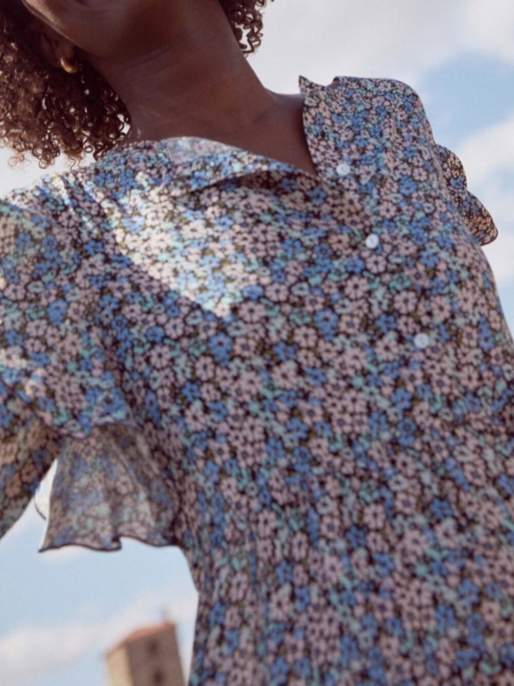 Lizzy Floral Midi Dress